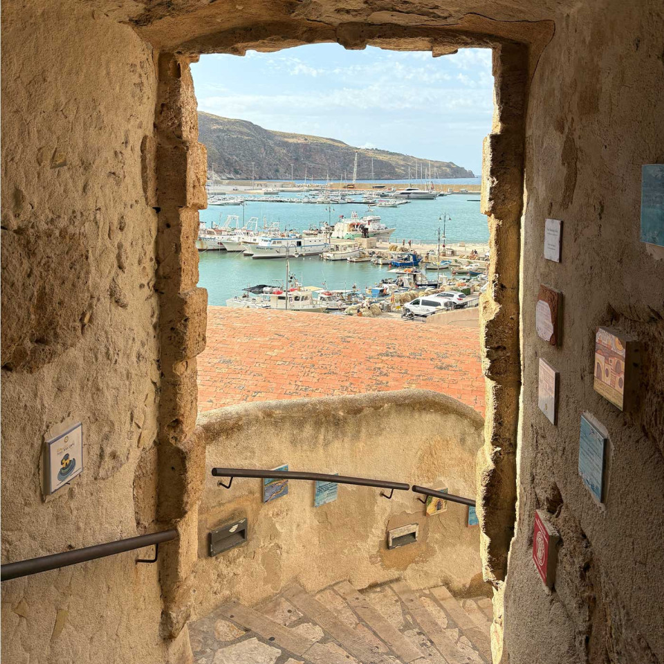 A view of Palermo’s harbour