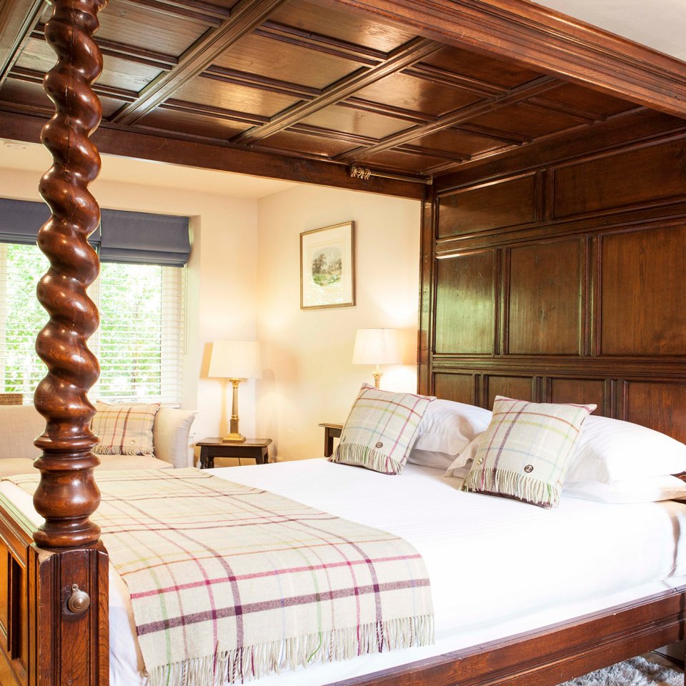 One of the 'tastefully furnished' bedrooms