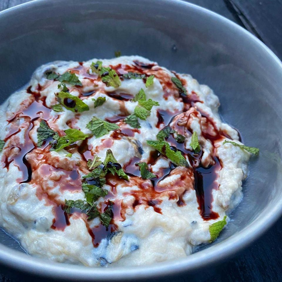 Aubergine-tahini-dip