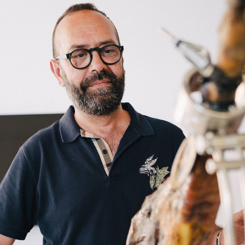 Welcoming host and chef José