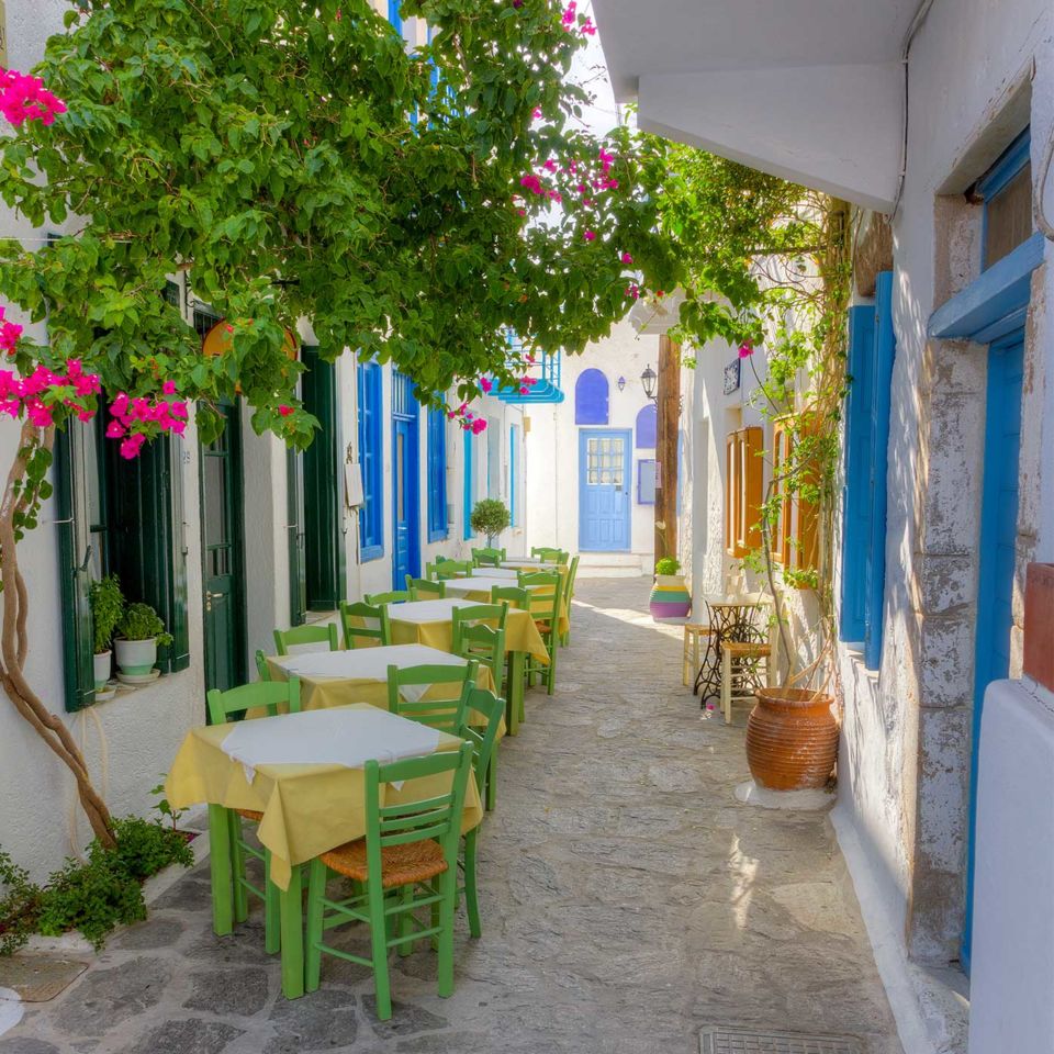 Plaka village, Milos