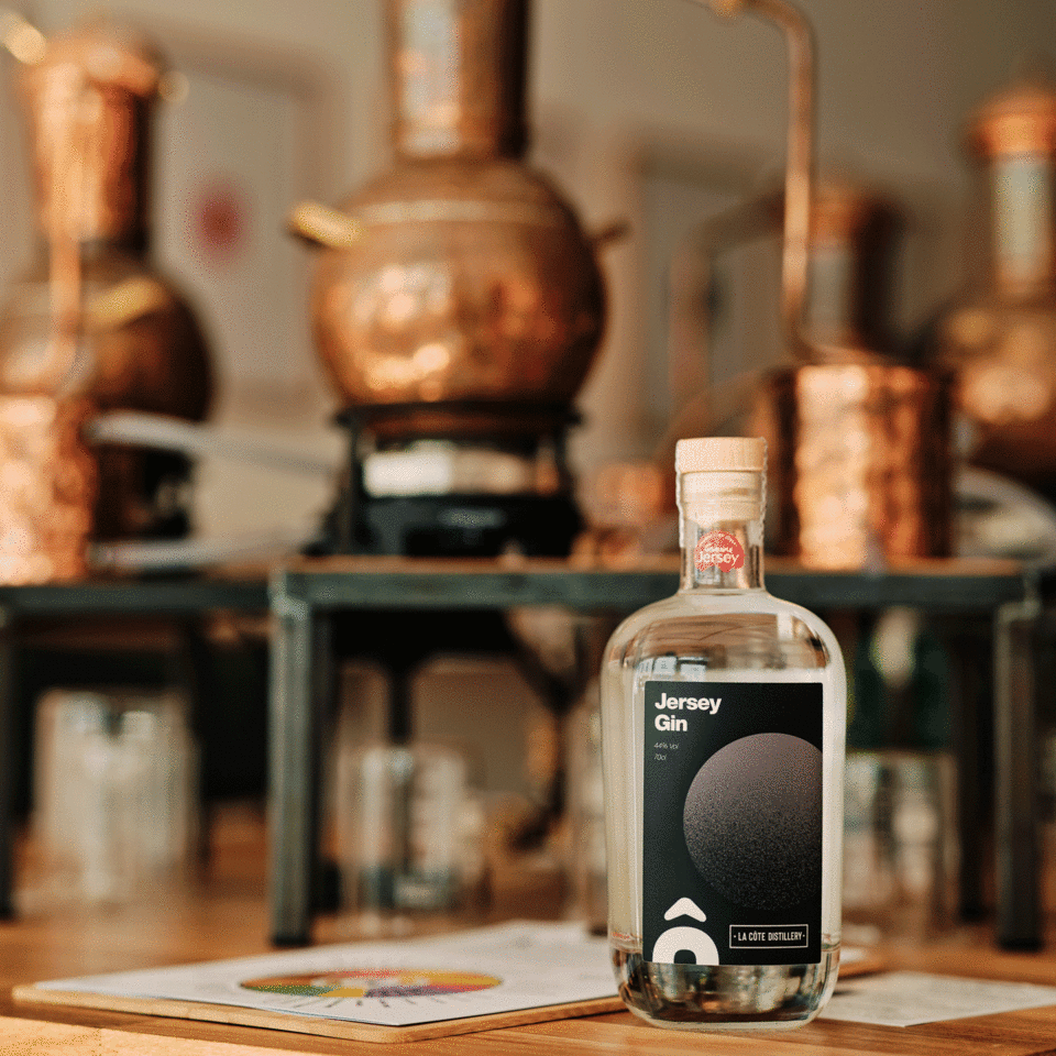Make your own coastal gin at La Côte Distillery in Jersey