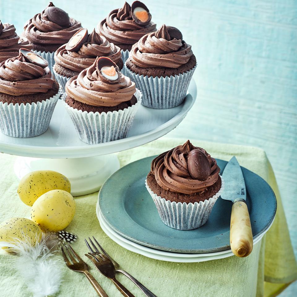 Creme Egg cupcakes. Image: Mike English