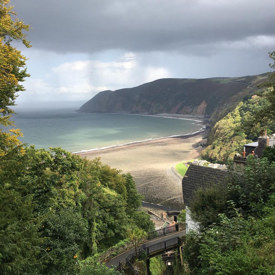Views from the funicular railway