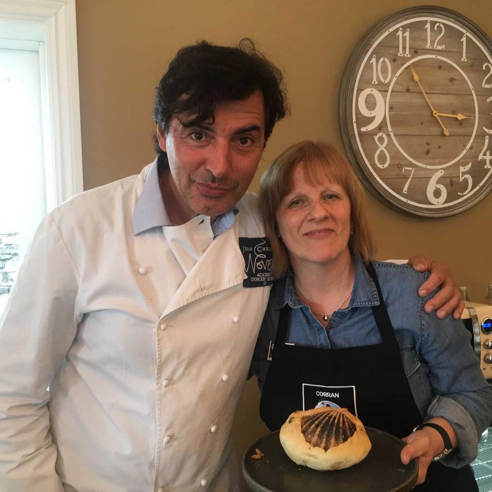 Elaine with Jean-Christophe