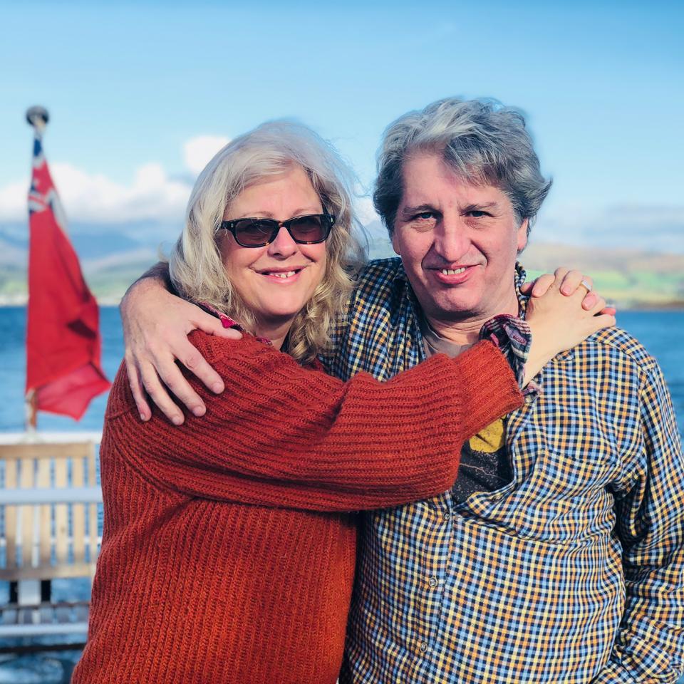 Helen and Marcus aboard the Splendour