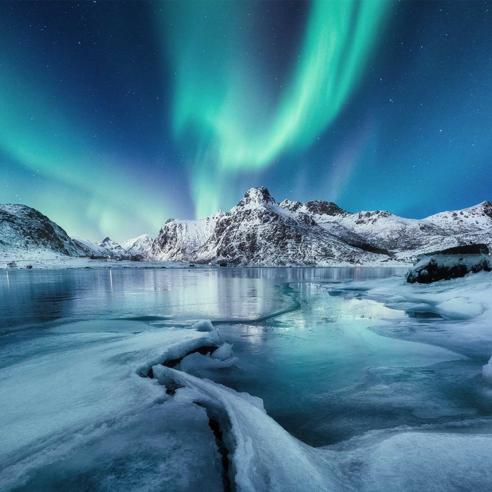 Arctic Circle views. Image: Getty Images